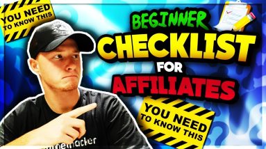 Affiliate Marketing Checklist for Beginners (Everything You Need to Know)