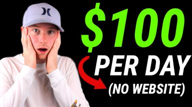 How To $100 A Day Online For FREE (No Website Required!)