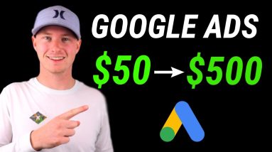 How To Turn $50 In $500 With Google Ads Everyday | Affiliate Marketing Strategy